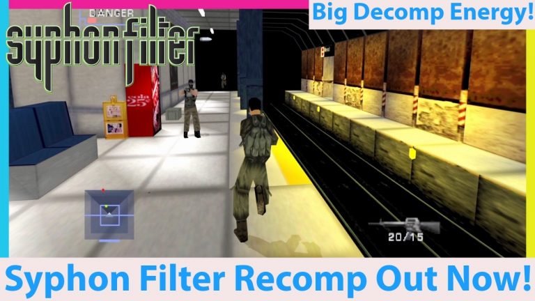 Вышел неофициальный ПК-порт классической Syphon Filter для PS1
